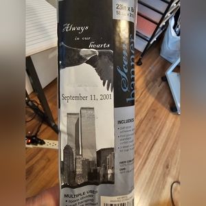 Bess Always In Our Hearts September 11, 2001 Scenic Banner 23" x 84"